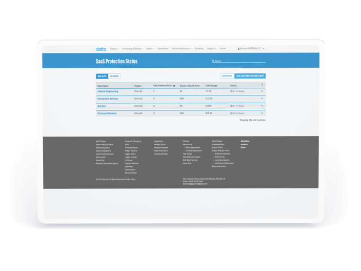 SAAS Backup