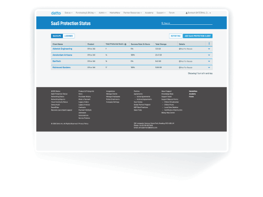 SAAS Backup